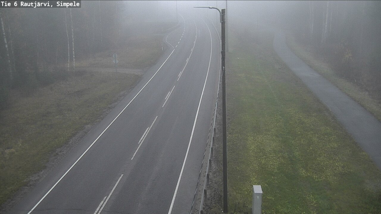 Kelikamerat Kuva Tie 6 Rautjärvi, Simpele, Rautjärvi, Etelä-Karjala