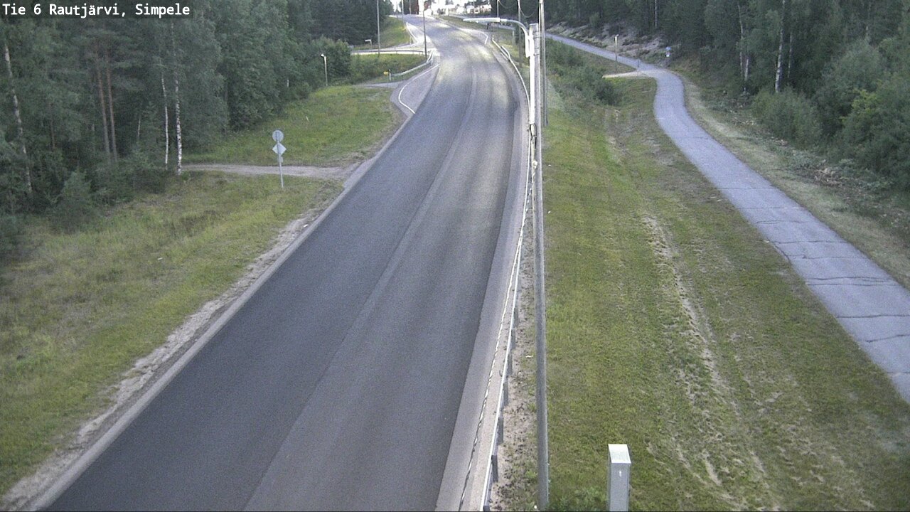 Kelikamerat Kuva Tie 6 Rautjärvi, Simpele, Rautjärvi, Etelä-Karjala