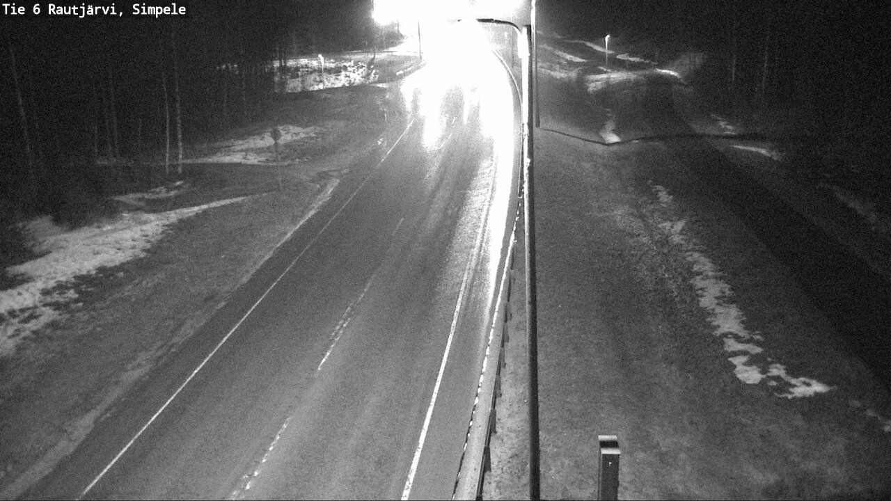 Kelikamerat Kuva Tie 6 Rautjärvi, Simpele, Rautjärvi, Etelä-Karjala