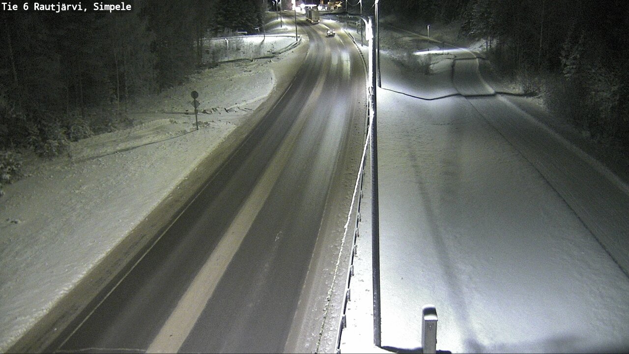 Kelikamerat Kuva Tie 6 Rautjärvi, Simpele, Rautjärvi, Etelä-Karjala