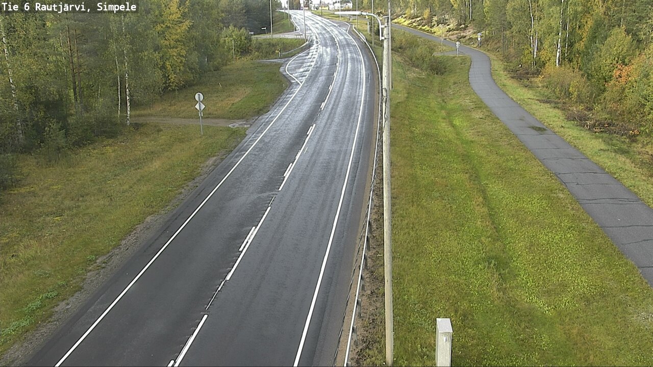 Kelikamerat Kuva Tie 6 Rautjärvi, Simpele, Rautjärvi, Etelä-Karjala
