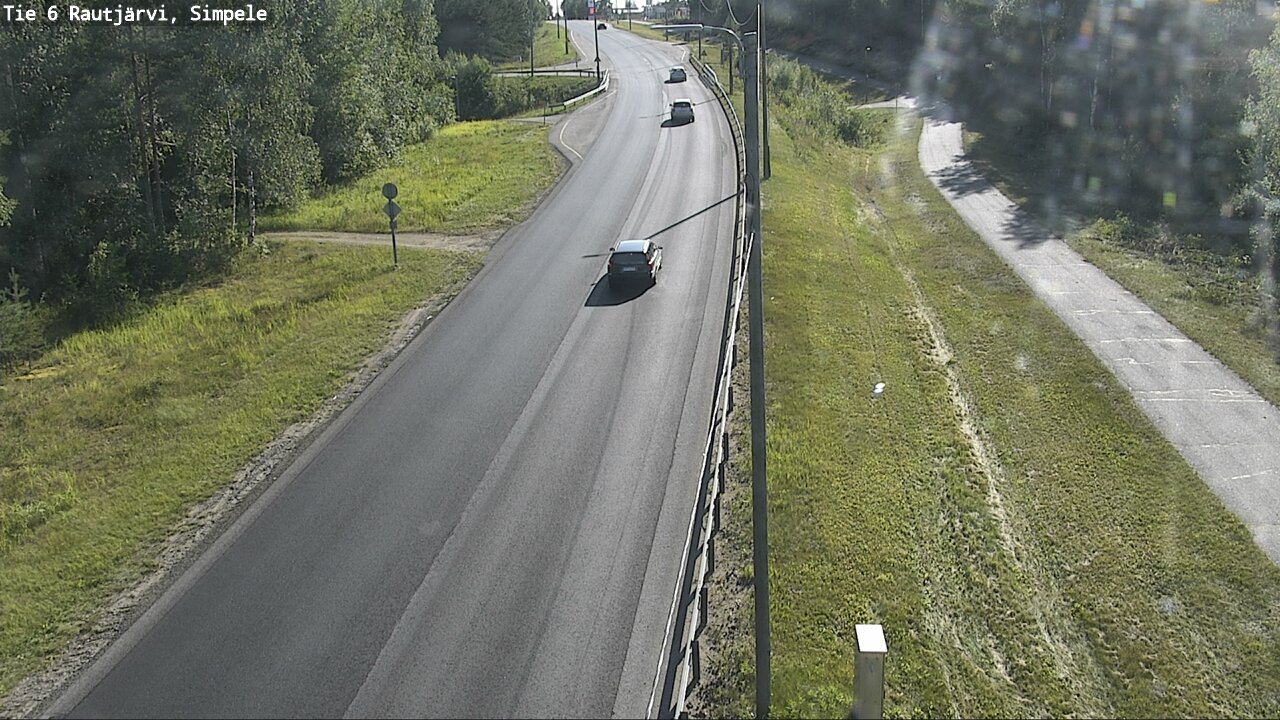 Kelikamerat Kuva Tie 6 Rautjärvi, Simpele, Rautjärvi, Etelä-Karjala