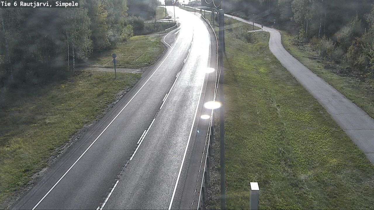 Kelikamerat Kuva Tie 6 Rautjärvi, Simpele, Rautjärvi, Etelä-Karjala