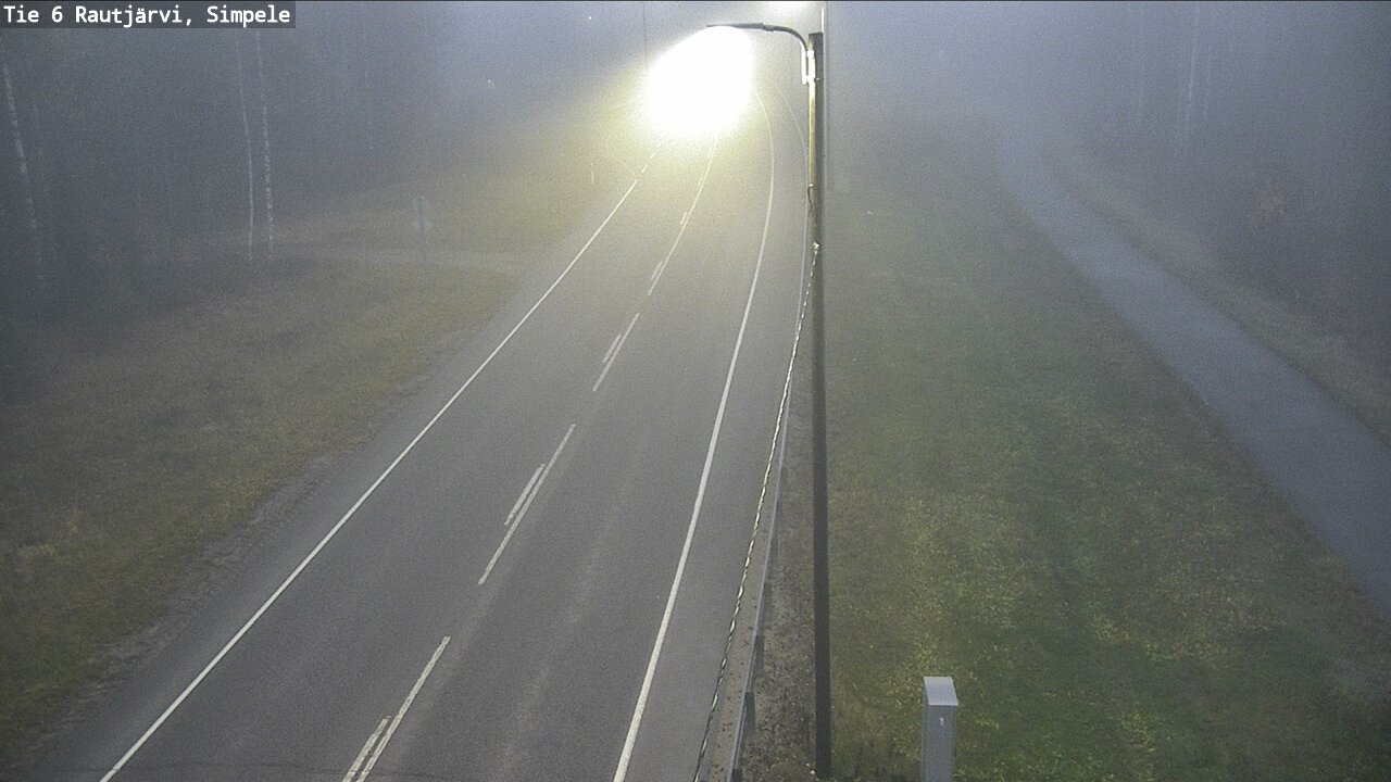 Kelikamerat Kuva Tie 6 Rautjärvi, Simpele, Rautjärvi, Etelä-Karjala