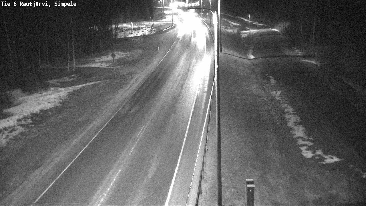 Kelikamerat Kuva Tie 6 Rautjärvi, Simpele, Rautjärvi, Etelä-Karjala