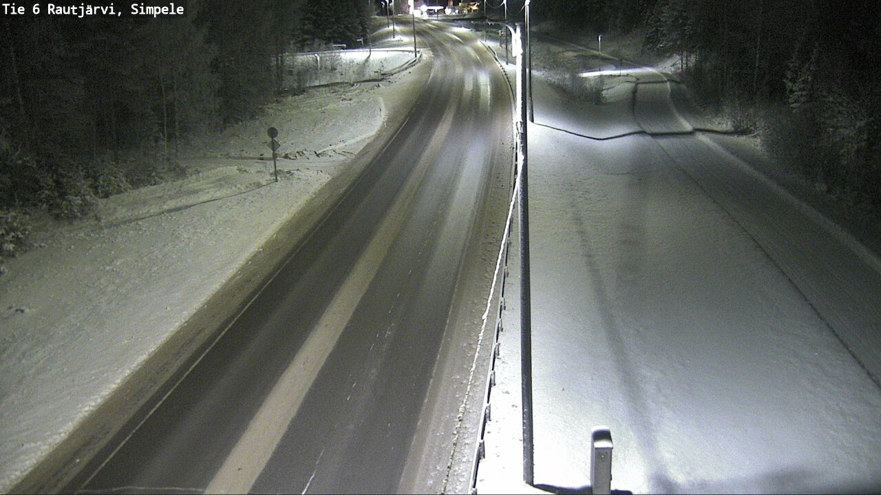 Kelikamerat Kuva Tie 6 Rautjärvi, Simpele, Rautjärvi, Etelä-Karjala