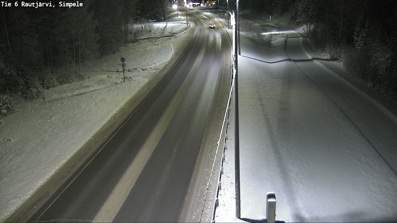 Kelikamerat Kuva Tie 6 Rautjärvi, Simpele, Rautjärvi, Etelä-Karjala