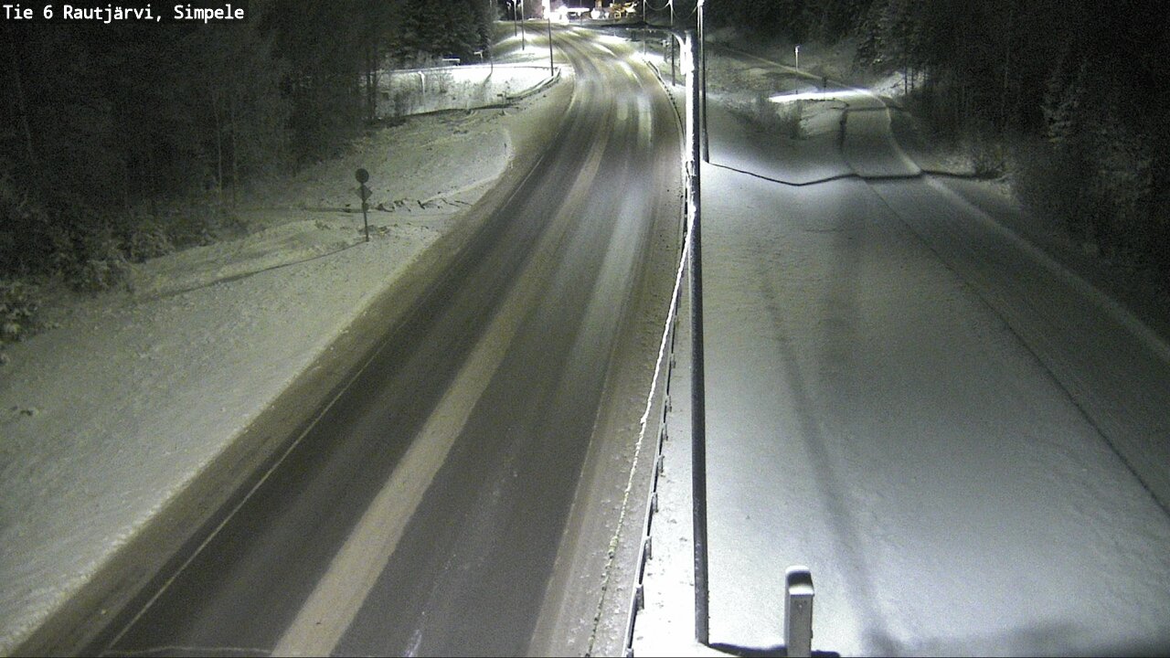 Kelikamerat Kuva Tie 6 Rautjärvi, Simpele, Rautjärvi, Etelä-Karjala