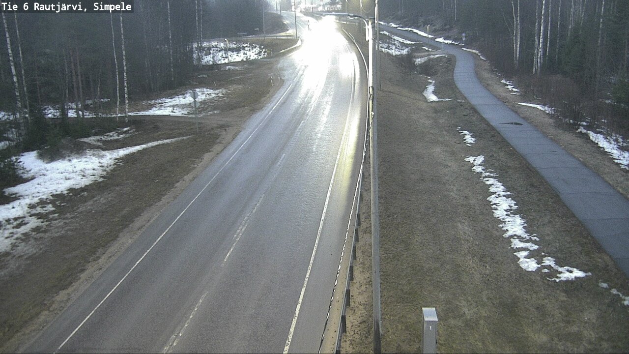Kelikamerat Kuva Tie 6 Rautjärvi, Simpele, Rautjärvi, Etelä-Karjala