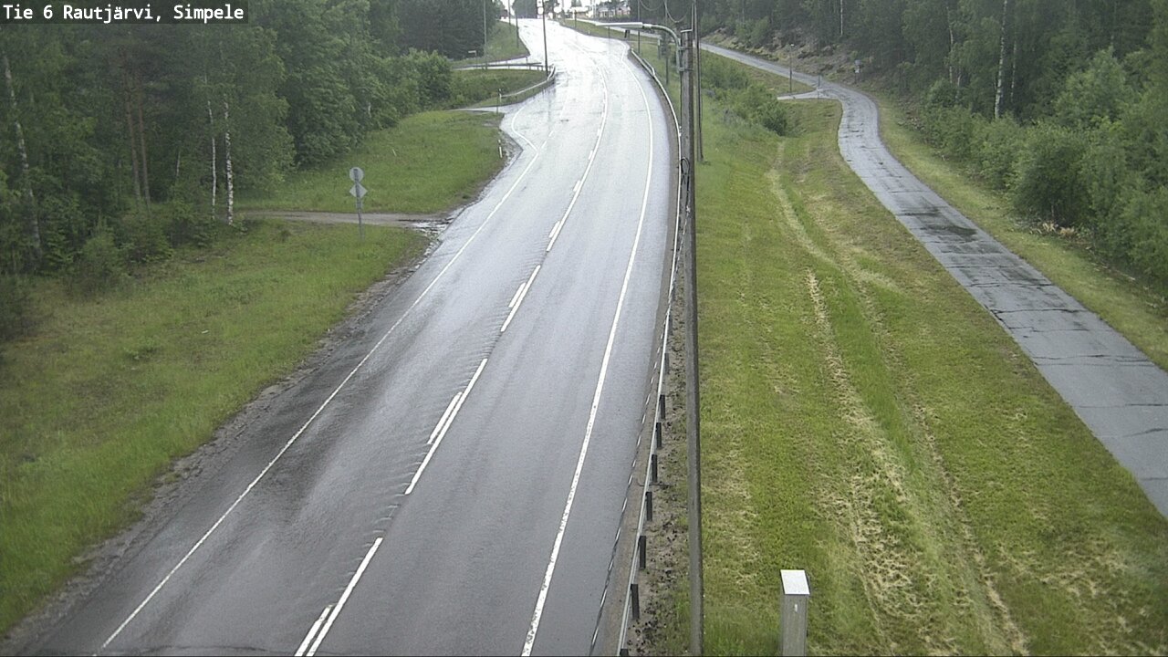 Kelikamerat Kuva Tie 6 Rautjärvi, Simpele, Rautjärvi, Etelä-Karjala