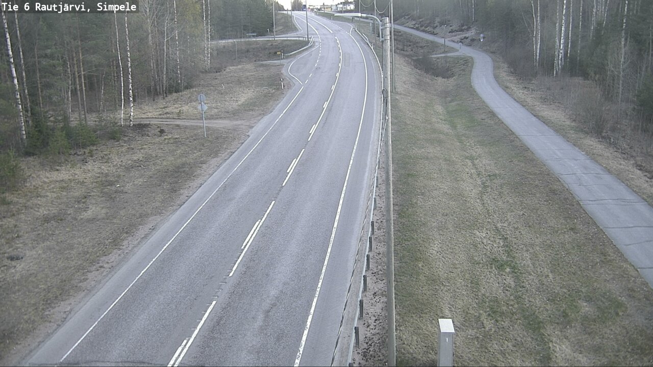 Kelikamerat Kuva Tie 6 Rautjärvi, Simpele, Rautjärvi, Etelä-Karjala