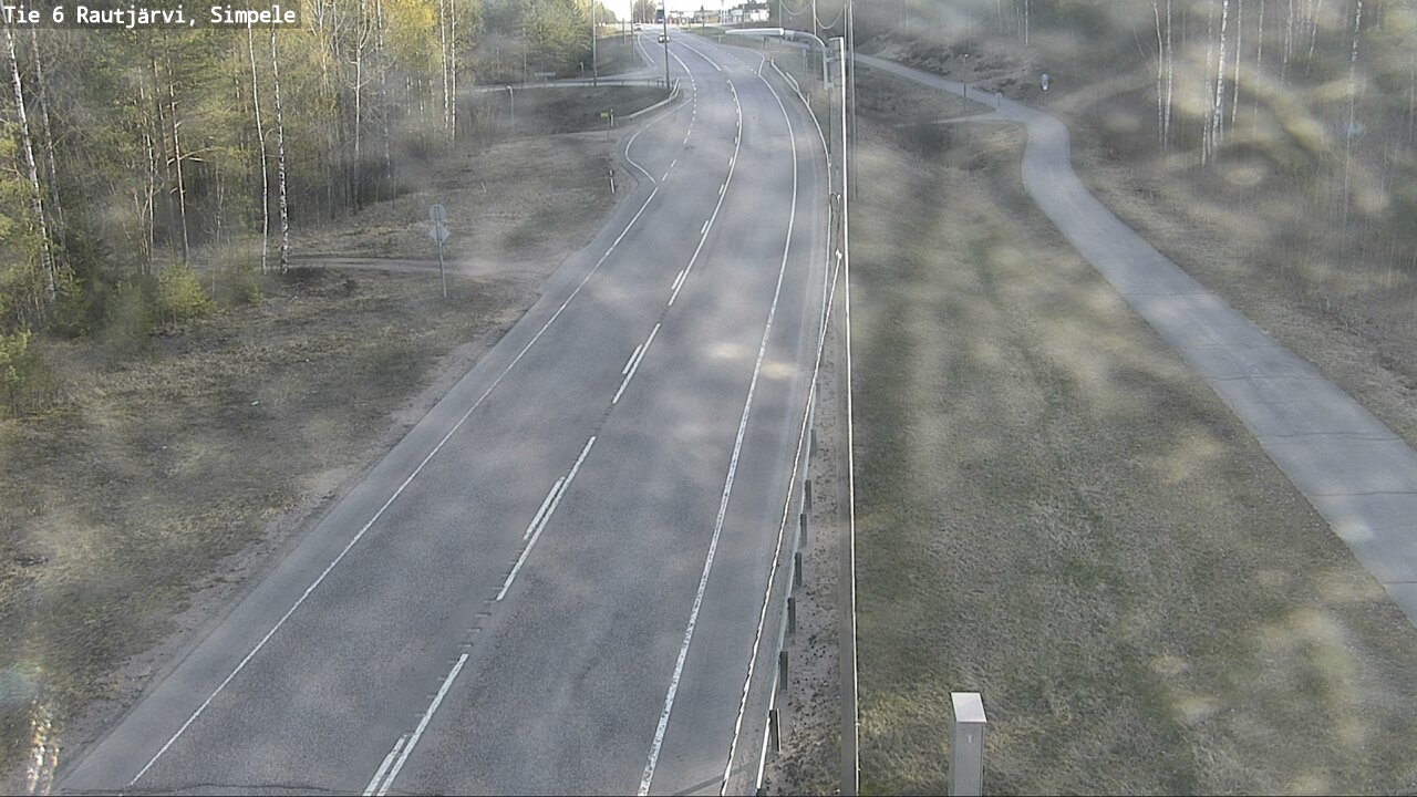 Kelikamerat Kuva Tie 6 Rautjärvi, Simpele, Rautjärvi, Etelä-Karjala