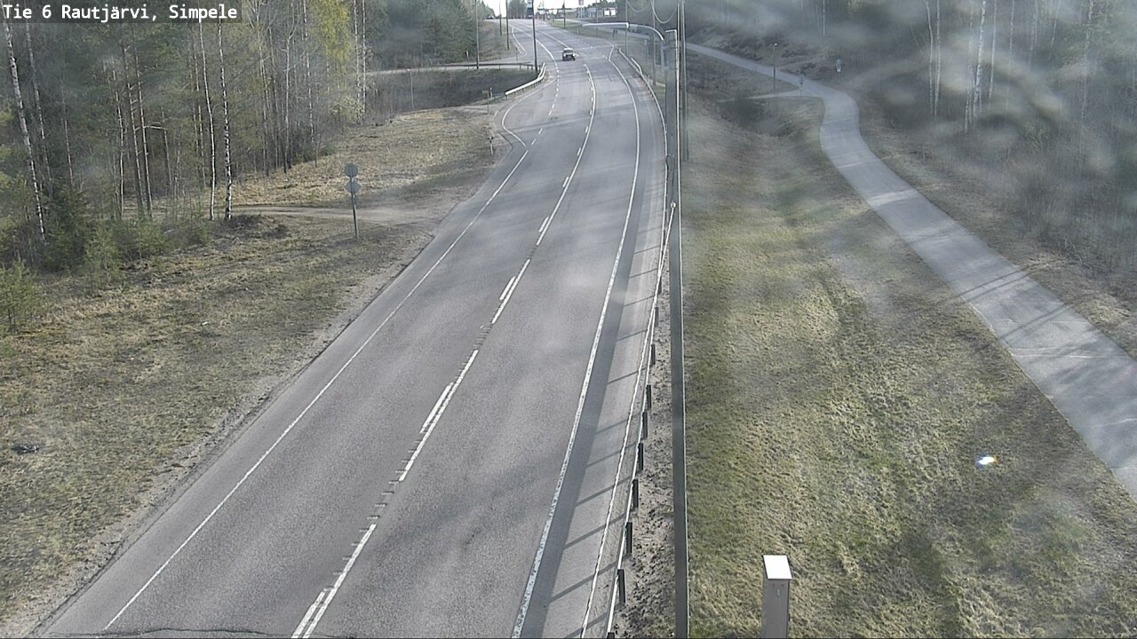 Kelikamerat Kuva Tie 6 Rautjärvi, Simpele, Rautjärvi, Etelä-Karjala