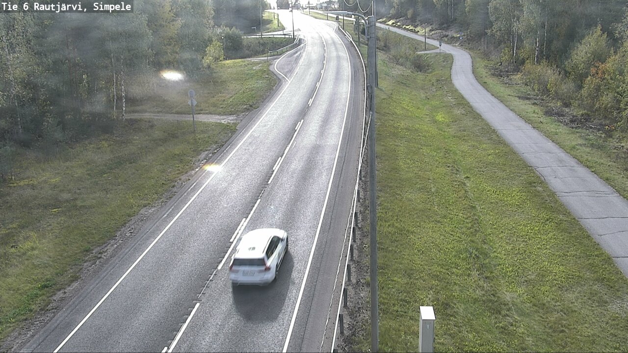 Kelikamerat Kuva Tie 6 Rautjärvi, Simpele, Rautjärvi, Etelä-Karjala