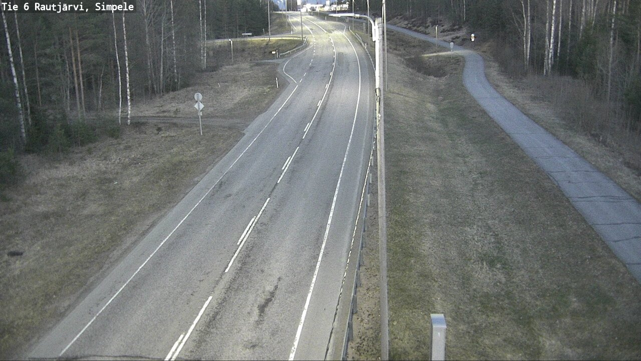 Kelikamerat Kuva Tie 6 Rautjärvi, Simpele, Rautjärvi, Etelä-Karjala