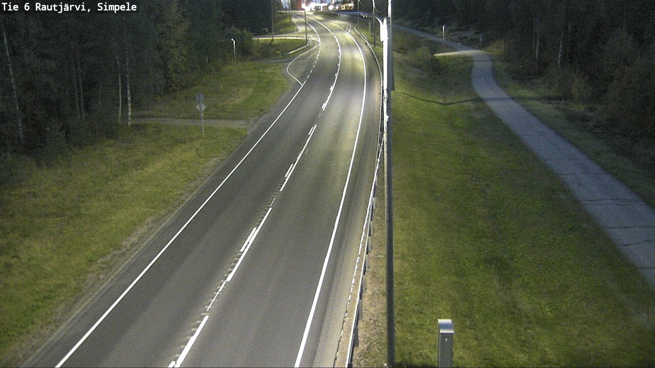 Kelikamerat Kuva Tie 6 Rautjärvi, Simpele, Rautjärvi, Etelä-Karjala