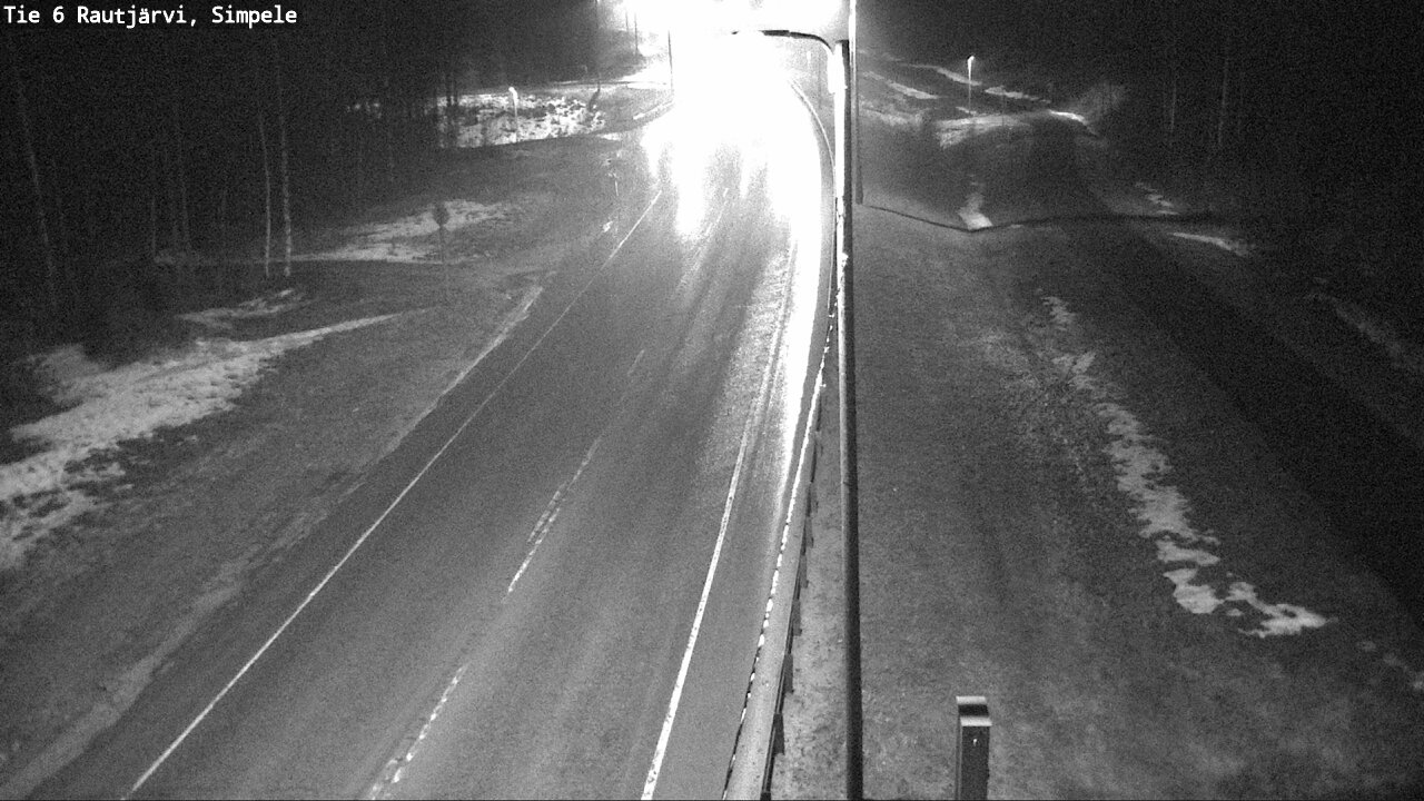 Kelikamerat Kuva Tie 6 Rautjärvi, Simpele, Rautjärvi, Etelä-Karjala