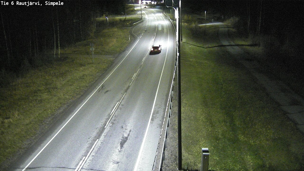 Kelikamerat Kuva Tie 6 Rautjärvi, Simpele, Rautjärvi, Etelä-Karjala