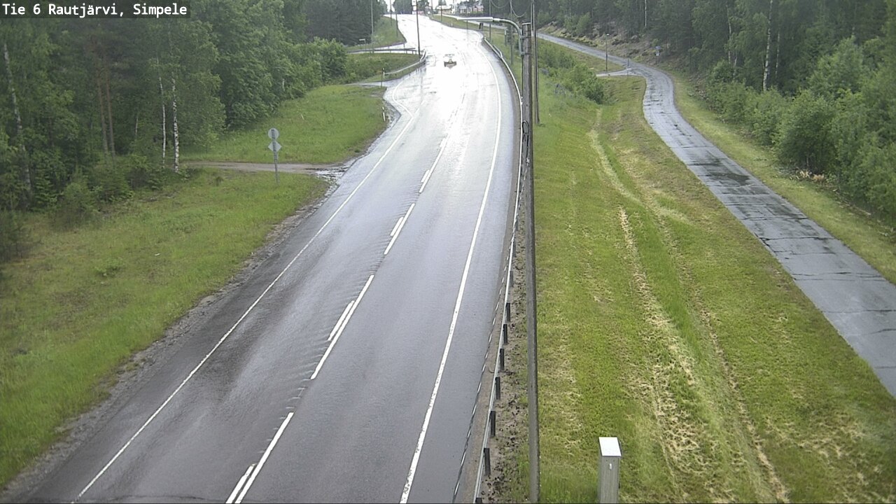 Kelikamerat Kuva Tie 6 Rautjärvi, Simpele, Rautjärvi, Etelä-Karjala