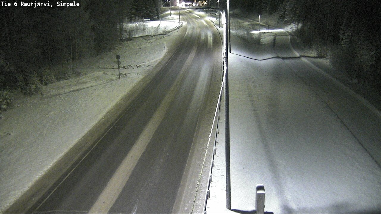 Kelikamerat Kuva Tie 6 Rautjärvi, Simpele, Rautjärvi, Etelä-Karjala