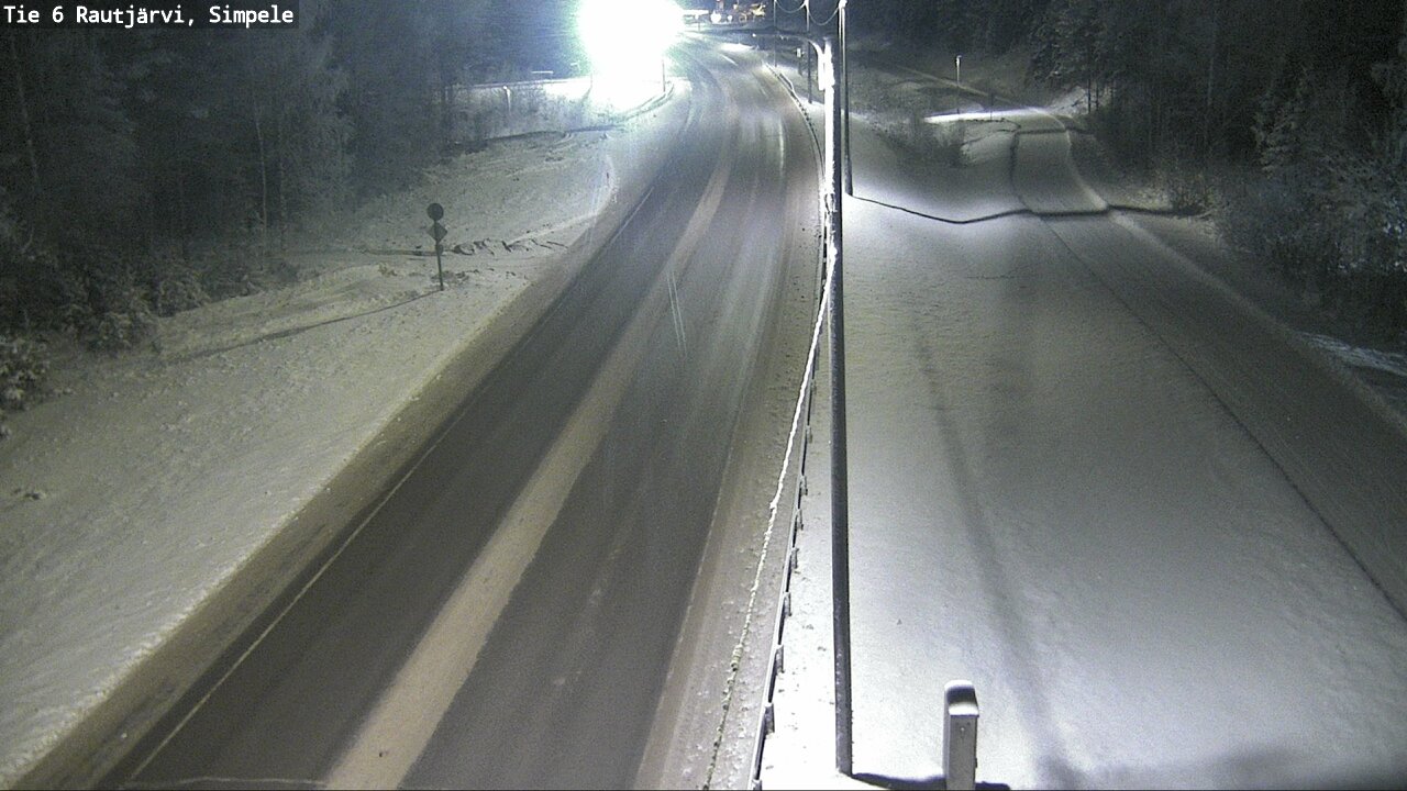 Kelikamerat Kuva Tie 6 Rautjärvi, Simpele, Rautjärvi, Etelä-Karjala