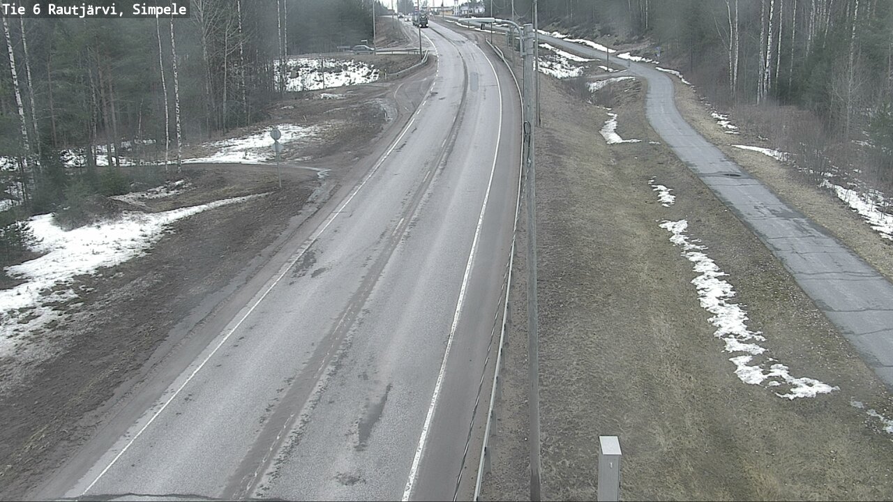 Kelikamerat Kuva Tie 6 Rautjärvi, Simpele, Rautjärvi, Etelä-Karjala