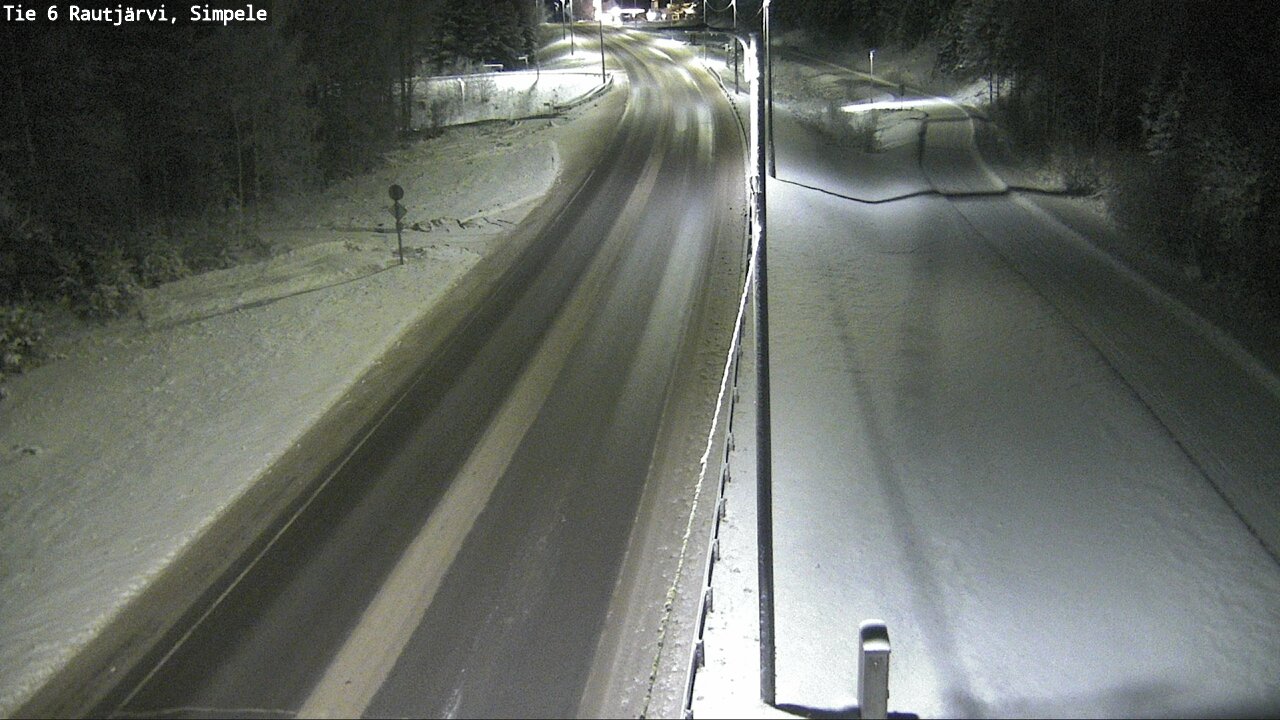 Kelikamerat Kuva Tie 6 Rautjärvi, Simpele, Rautjärvi, Etelä-Karjala