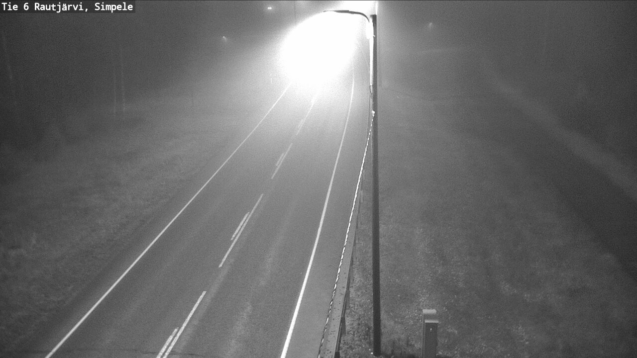 Kelikamerat Kuva Tie 6 Rautjärvi, Simpele, Rautjärvi, Etelä-Karjala