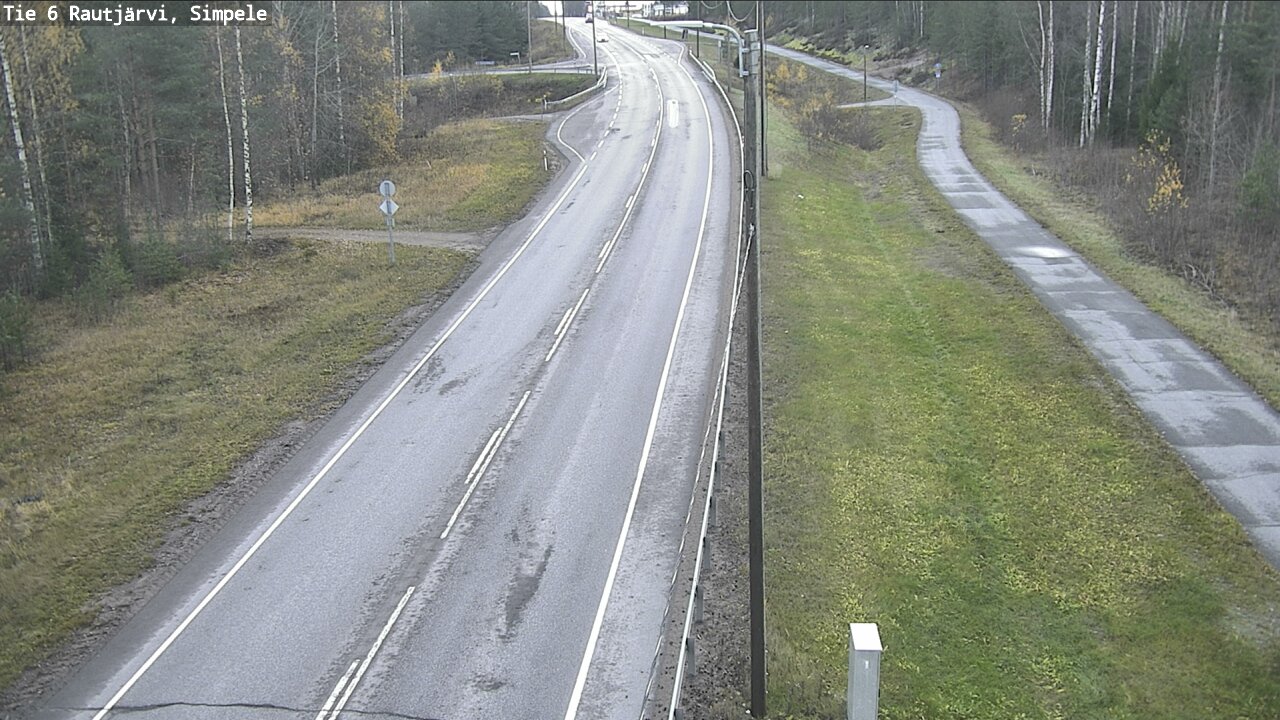 Kelikamerat Kuva Tie 6 Rautjärvi, Simpele, Rautjärvi, Etelä-Karjala