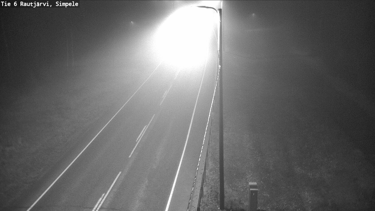 Kelikamerat Kuva Tie 6 Rautjärvi, Simpele, Rautjärvi, Etelä-Karjala