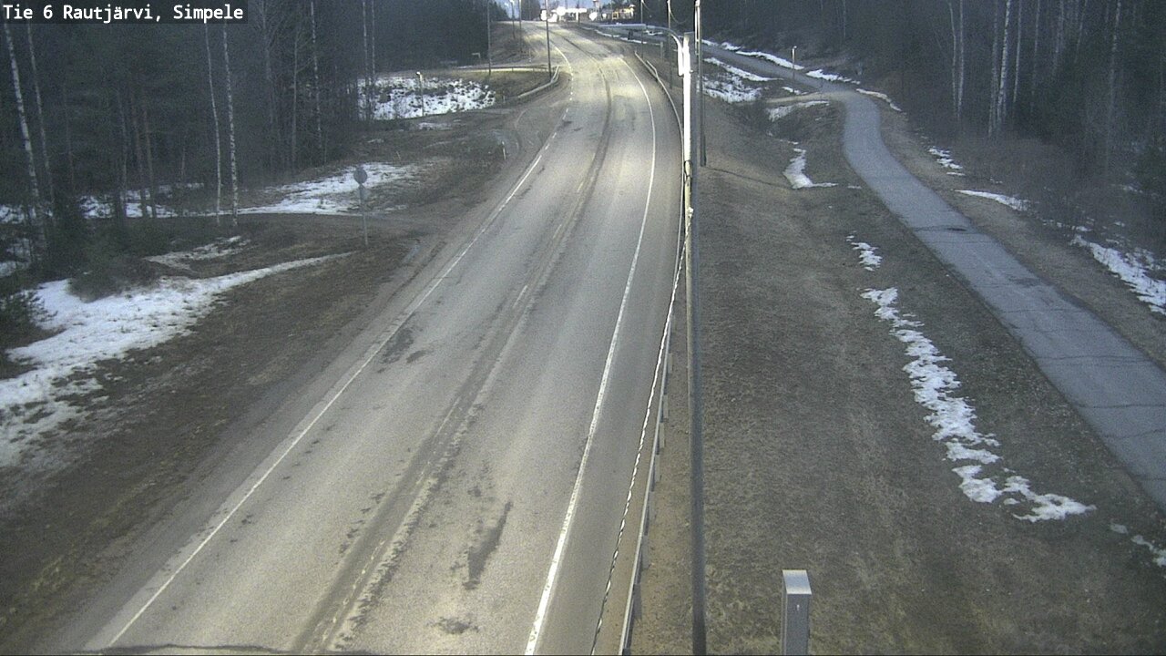 Kelikamerat Kuva Tie 6 Rautjärvi, Simpele, Rautjärvi, Etelä-Karjala