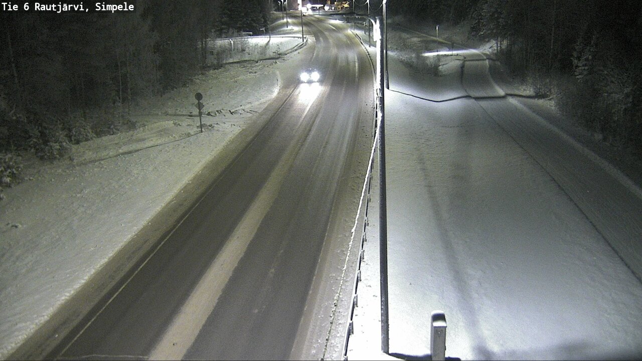 Kelikamerat Kuva Tie 6 Rautjärvi, Simpele, Rautjärvi, Etelä-Karjala