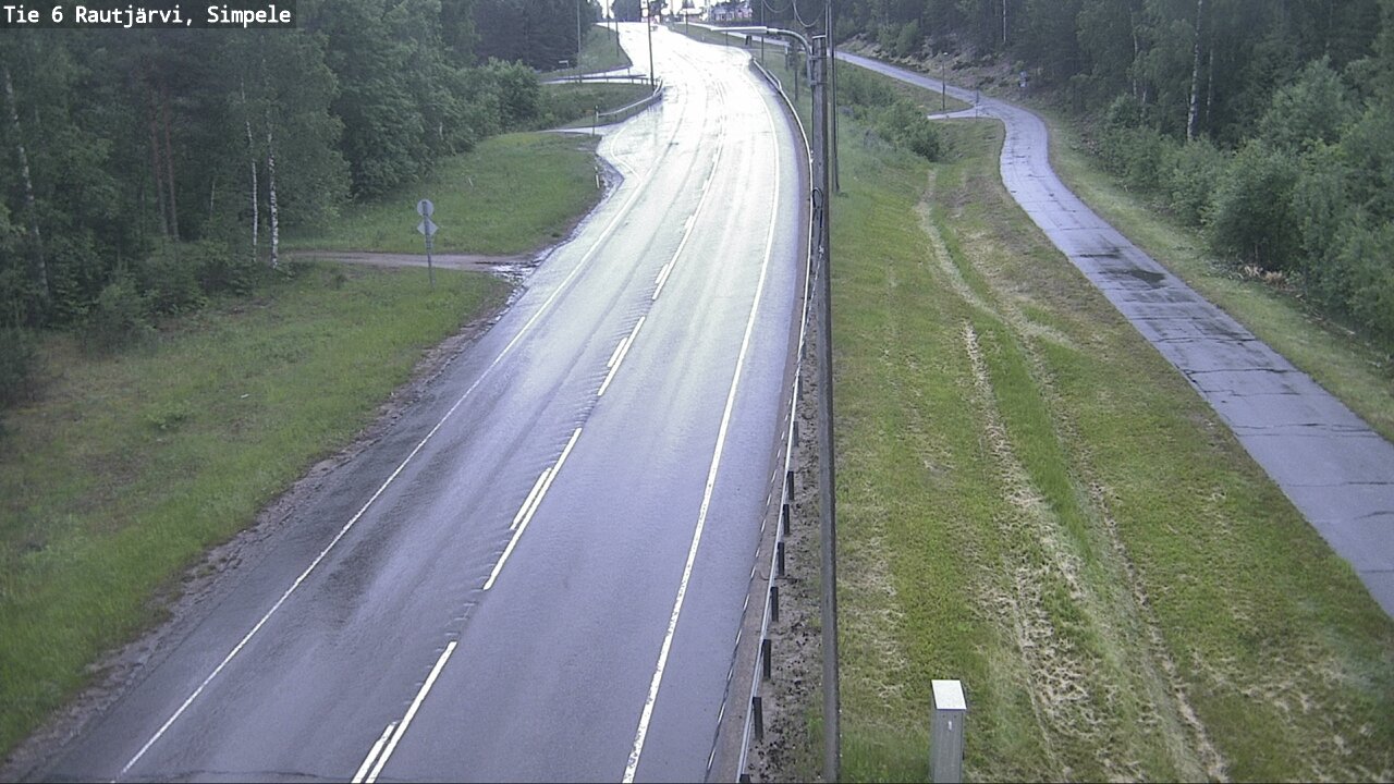 Kelikamerat Kuva Tie 6 Rautjärvi, Simpele, Rautjärvi, Etelä-Karjala
