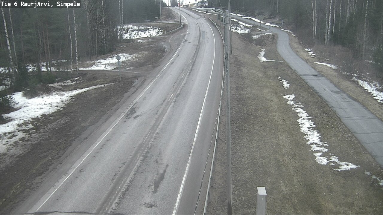 Kelikamerat Kuva Tie 6 Rautjärvi, Simpele, Rautjärvi, Etelä-Karjala