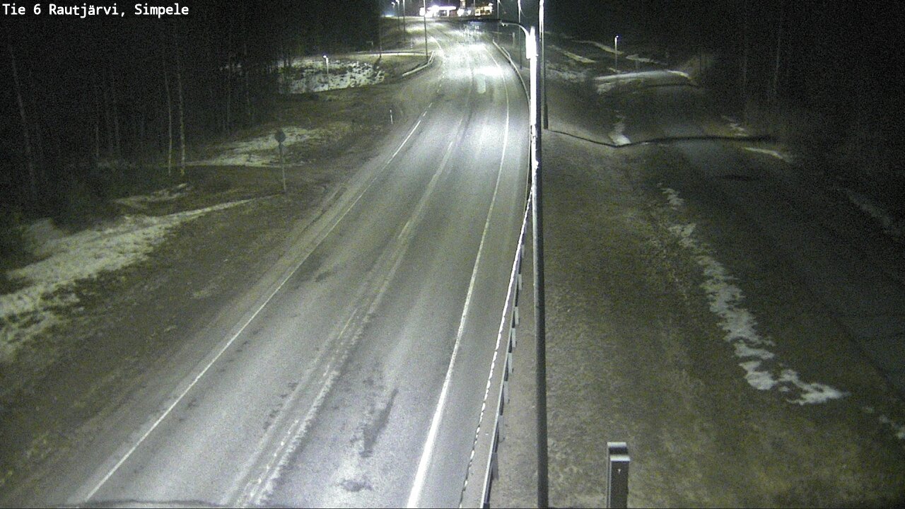 Kelikamerat Kuva Tie 6 Rautjärvi, Simpele, Rautjärvi, Etelä-Karjala