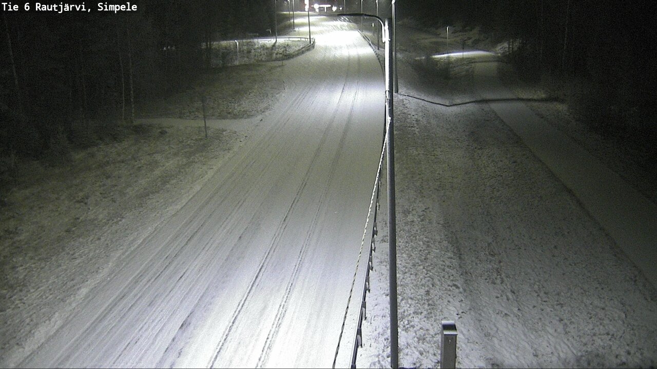 Kelikamerat Kuva Tie 6 Rautjärvi, Simpele, Rautjärvi, Etelä-Karjala