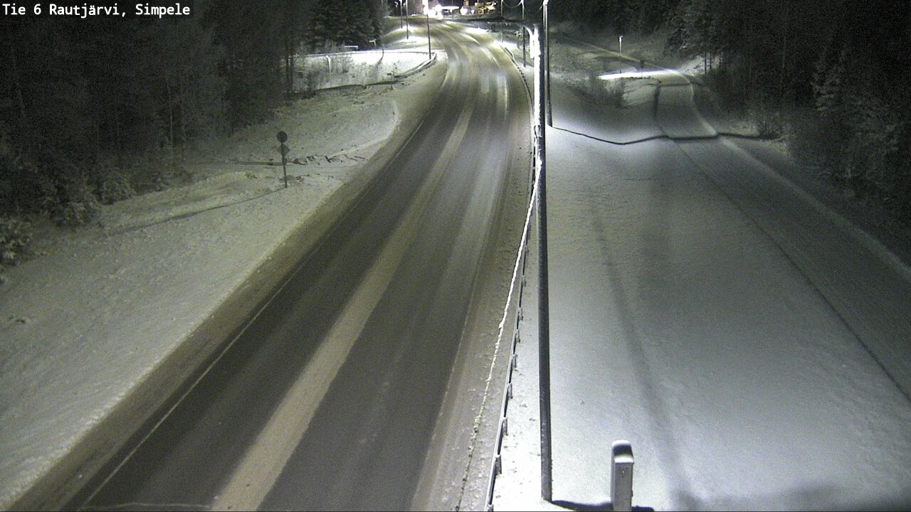 Kelikamerat Kuva Tie 6 Rautjärvi, Simpele, Rautjärvi, Etelä-Karjala