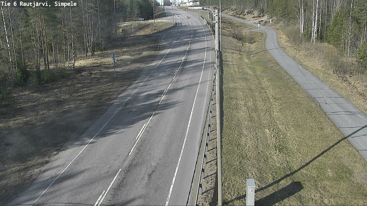 Kelikamerat Kuva Tie 6 Rautjärvi, Simpele, Rautjärvi, Etelä-Karjala