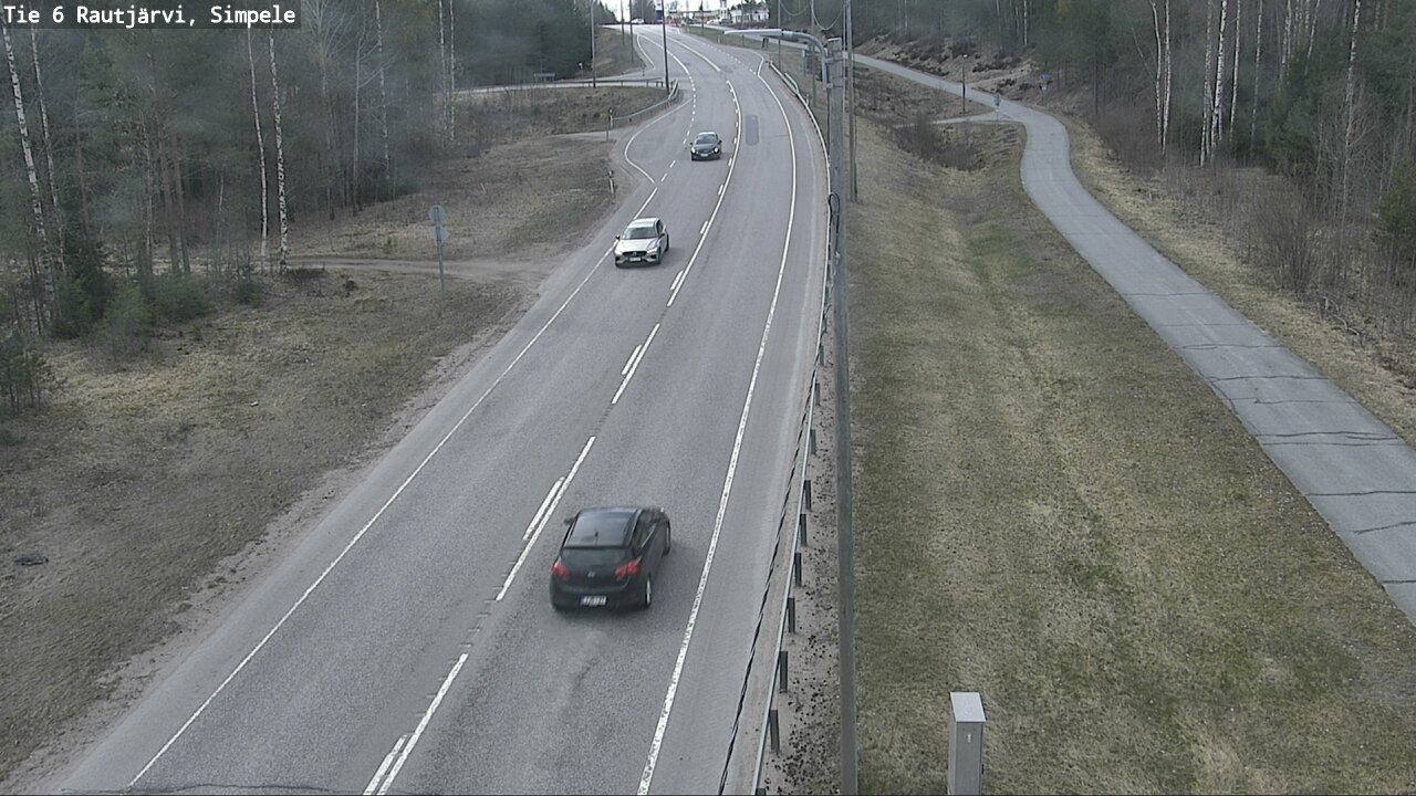 Kelikamerat Kuva Tie 6 Rautjärvi, Simpele, Rautjärvi, Etelä-Karjala