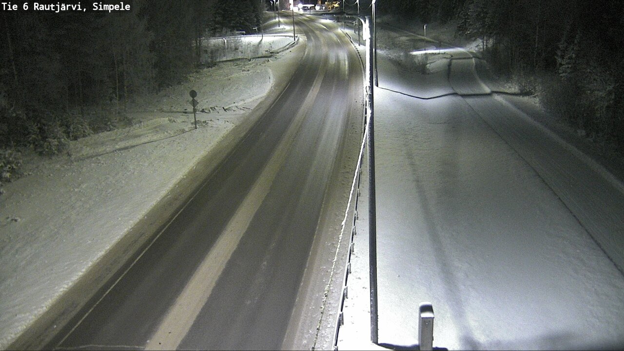 Kelikamerat Kuva Tie 6 Rautjärvi, Simpele, Rautjärvi, Etelä-Karjala