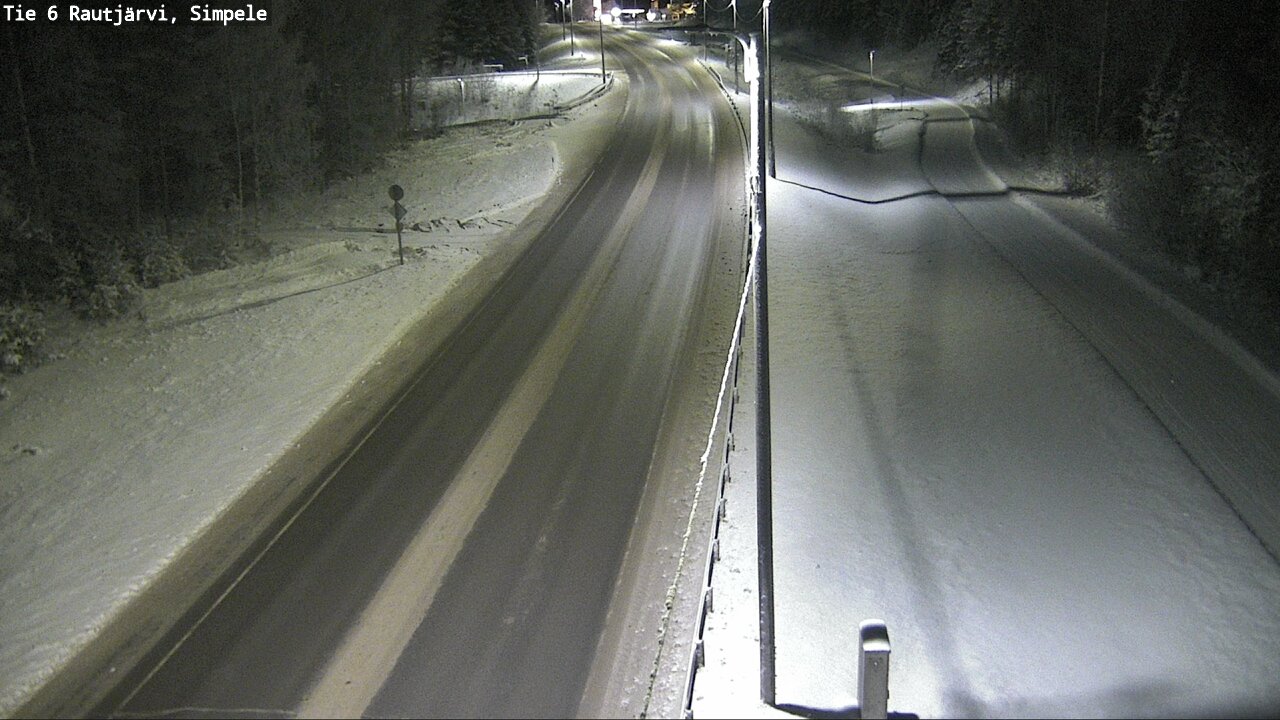 Kelikamerat Kuva Tie 6 Rautjärvi, Simpele, Rautjärvi, Etelä-Karjala