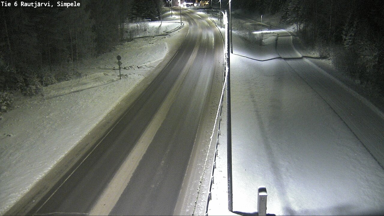 Kelikamerat Kuva Tie 6 Rautjärvi, Simpele, Rautjärvi, Etelä-Karjala