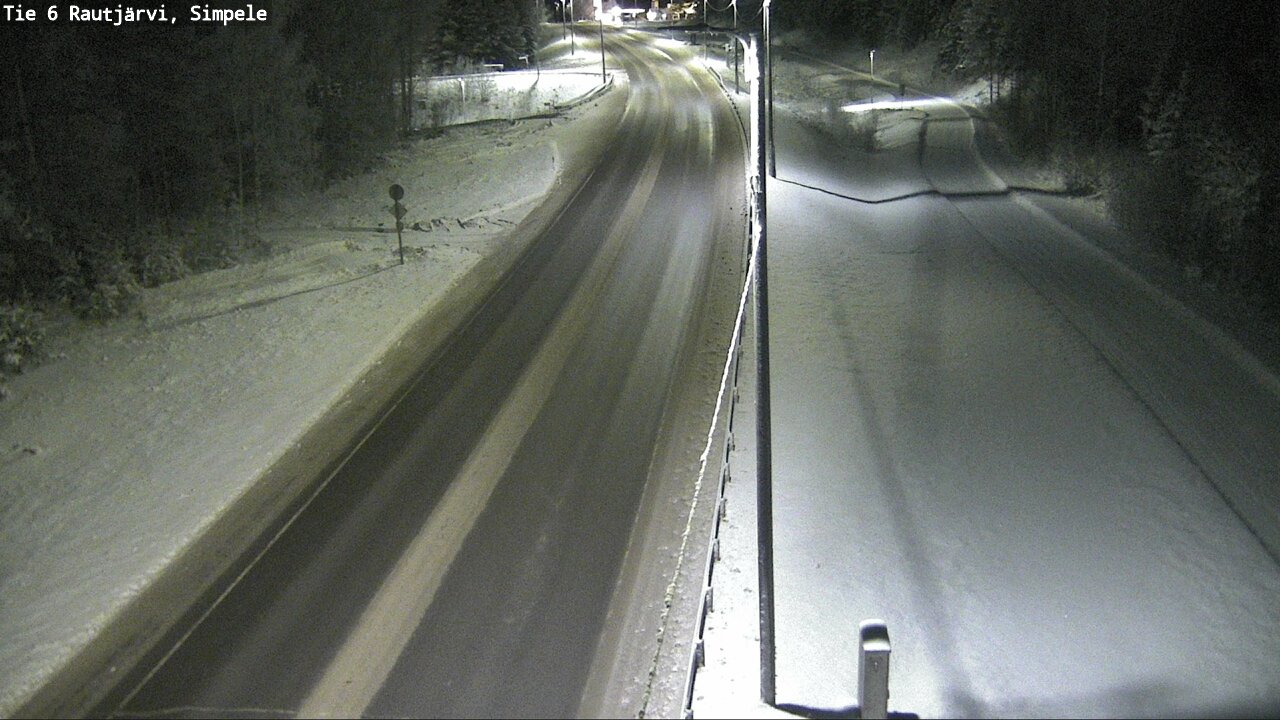 Kelikamerat Kuva Tie 6 Rautjärvi, Simpele, Rautjärvi, Etelä-Karjala