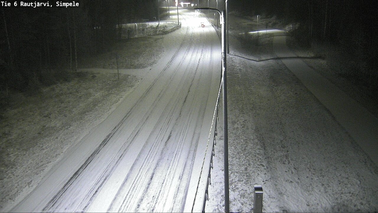 Kelikamerat Kuva Tie 6 Rautjärvi, Simpele, Rautjärvi, Etelä-Karjala