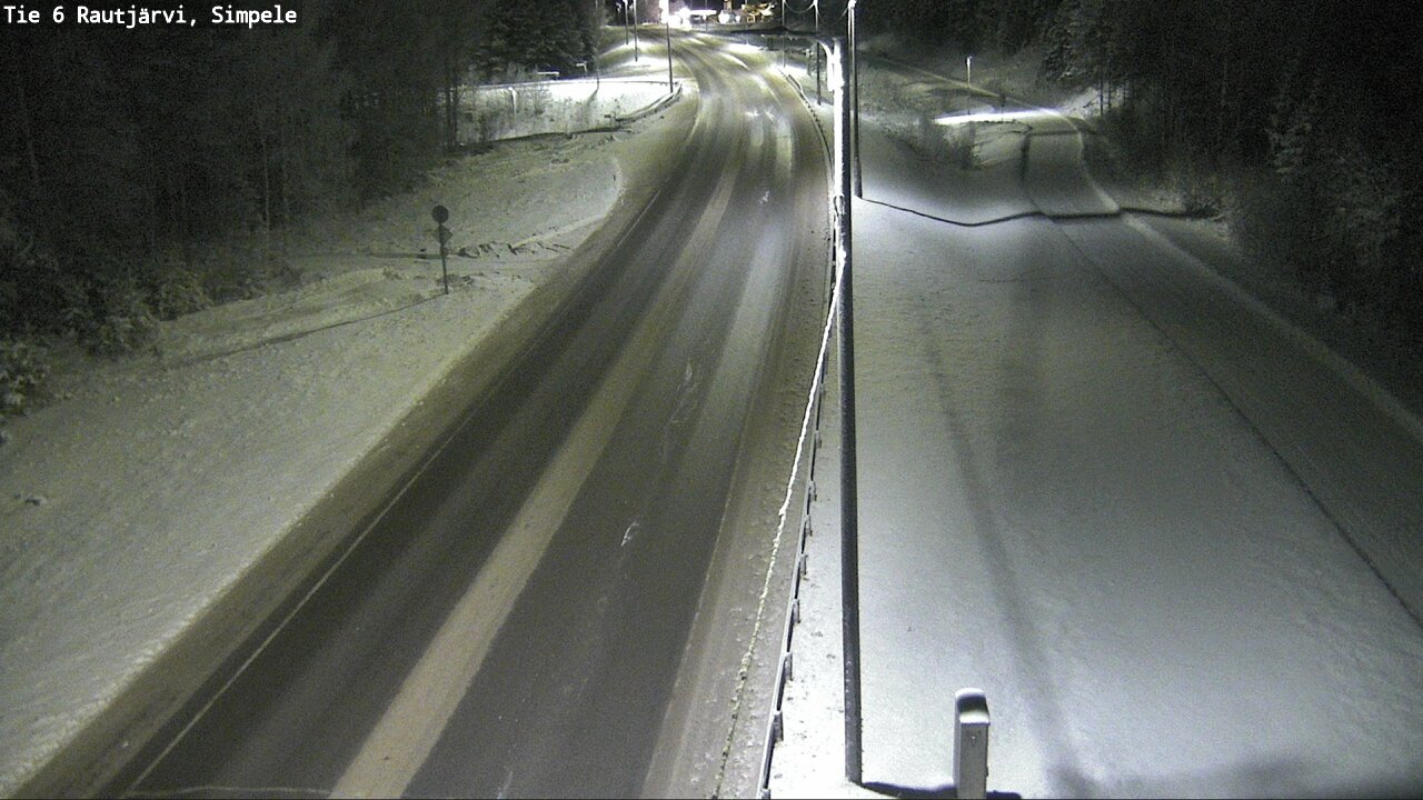 Kelikamerat Kuva Tie 6 Rautjärvi, Simpele, Rautjärvi, Etelä-Karjala