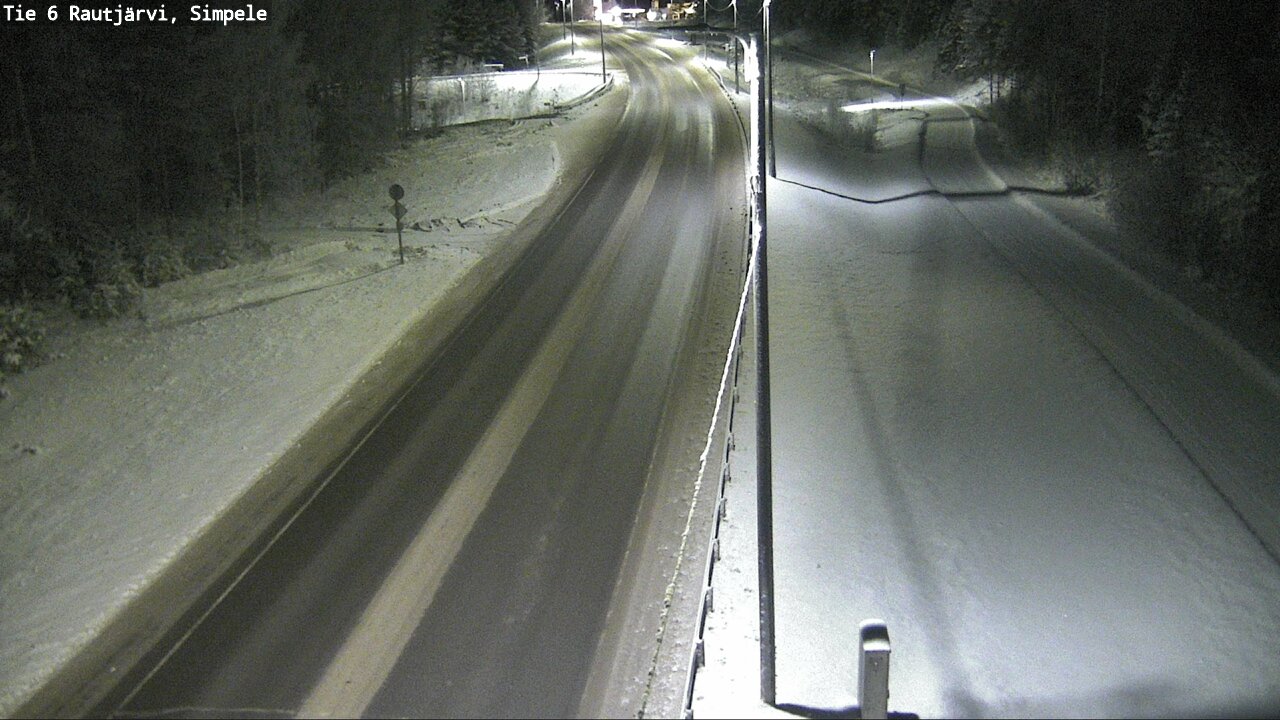 Kelikamerat Kuva Tie 6 Rautjärvi, Simpele, Rautjärvi, Etelä-Karjala