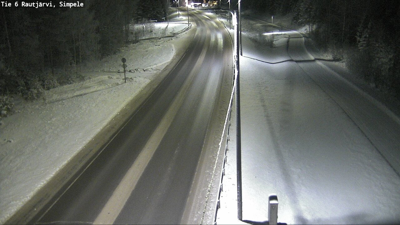Kelikamerat Kuva Tie 6 Rautjärvi, Simpele, Rautjärvi, Etelä-Karjala