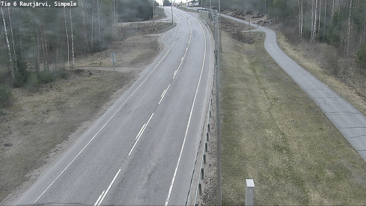Kelikamerat Kuva Tie 6 Rautjärvi, Simpele, Rautjärvi, Etelä-Karjala