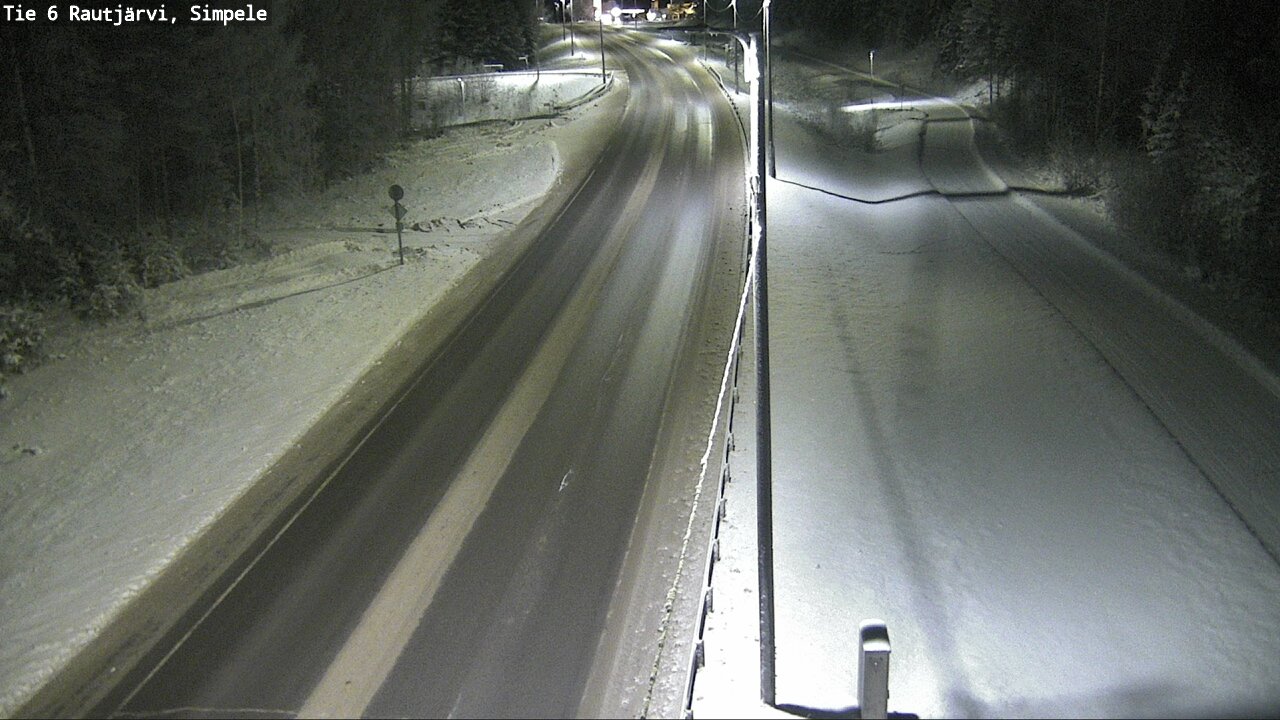 Kelikamerat Kuva Tie 6 Rautjärvi, Simpele, Rautjärvi, Etelä-Karjala