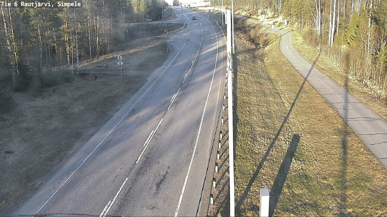 Kelikamerat Kuva Tie 6 Rautjärvi, Simpele, Rautjärvi, Etelä-Karjala